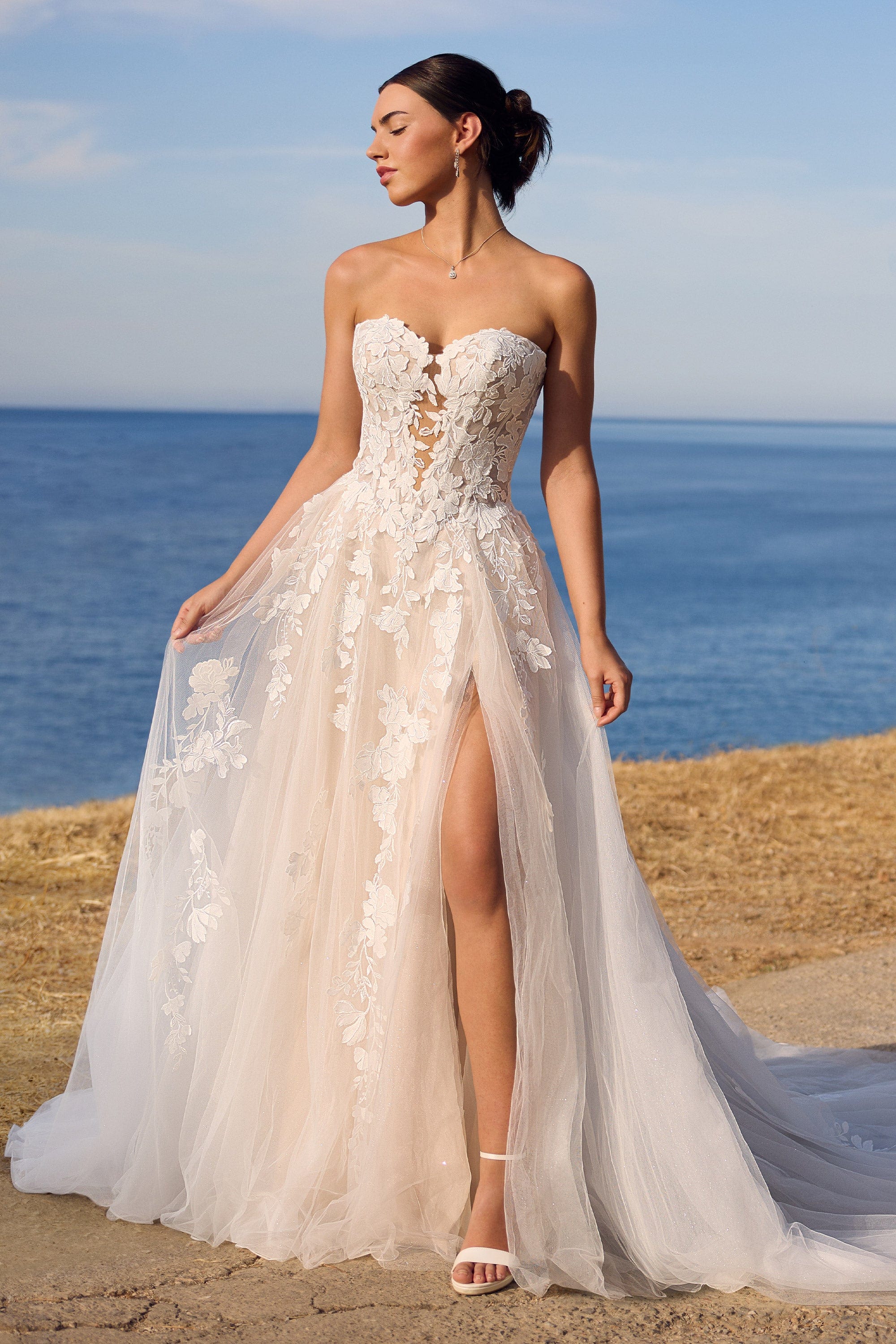 Sophia Tolli Wedding Dress 0 / Ivory/Honey Sophia Tolli: Y3190 - Betty