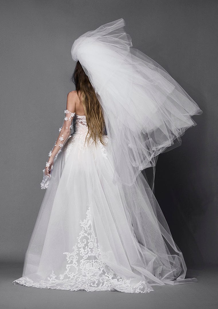 Love Collection Vera Wang Veil Vera Wang Sheer Veil For Women