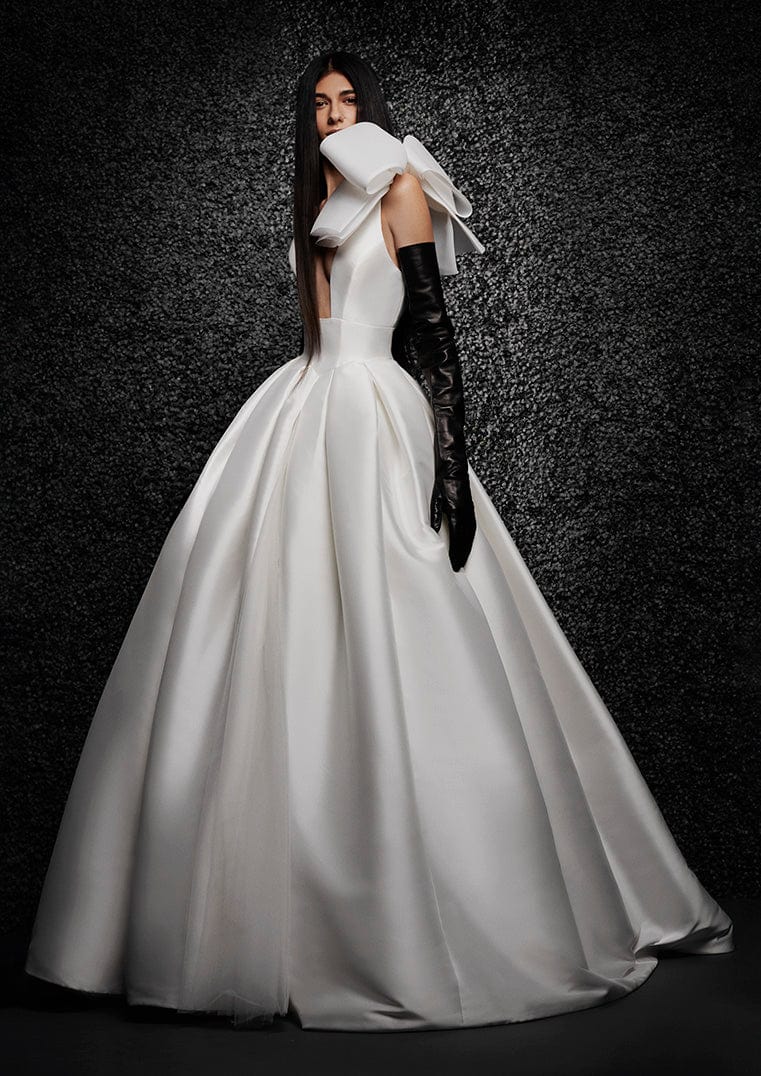 vera wang green wedding dress Vera Wang: Cyren Camellia Wedding Gown | Bridal Store