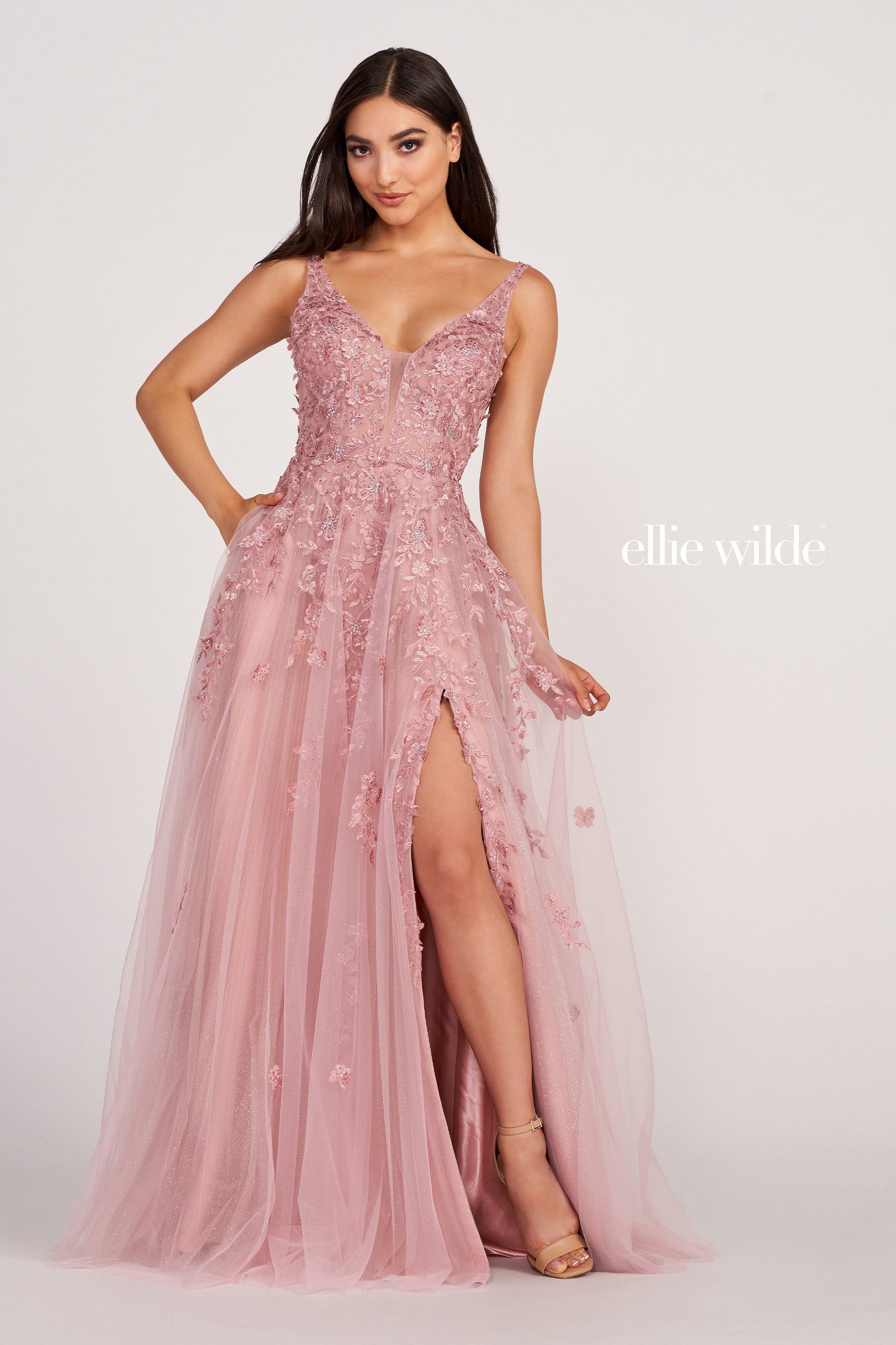 ellie wilde pink prom dress Ellie Wilde EW37107 Dress | Ellie Wilde Dresses