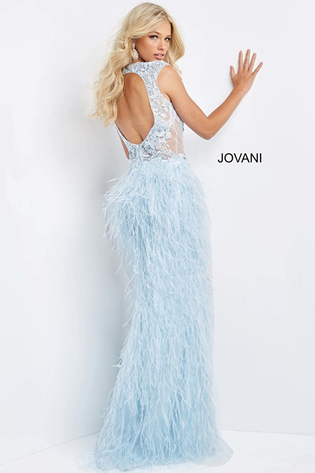 Jovani light blue clearance dress