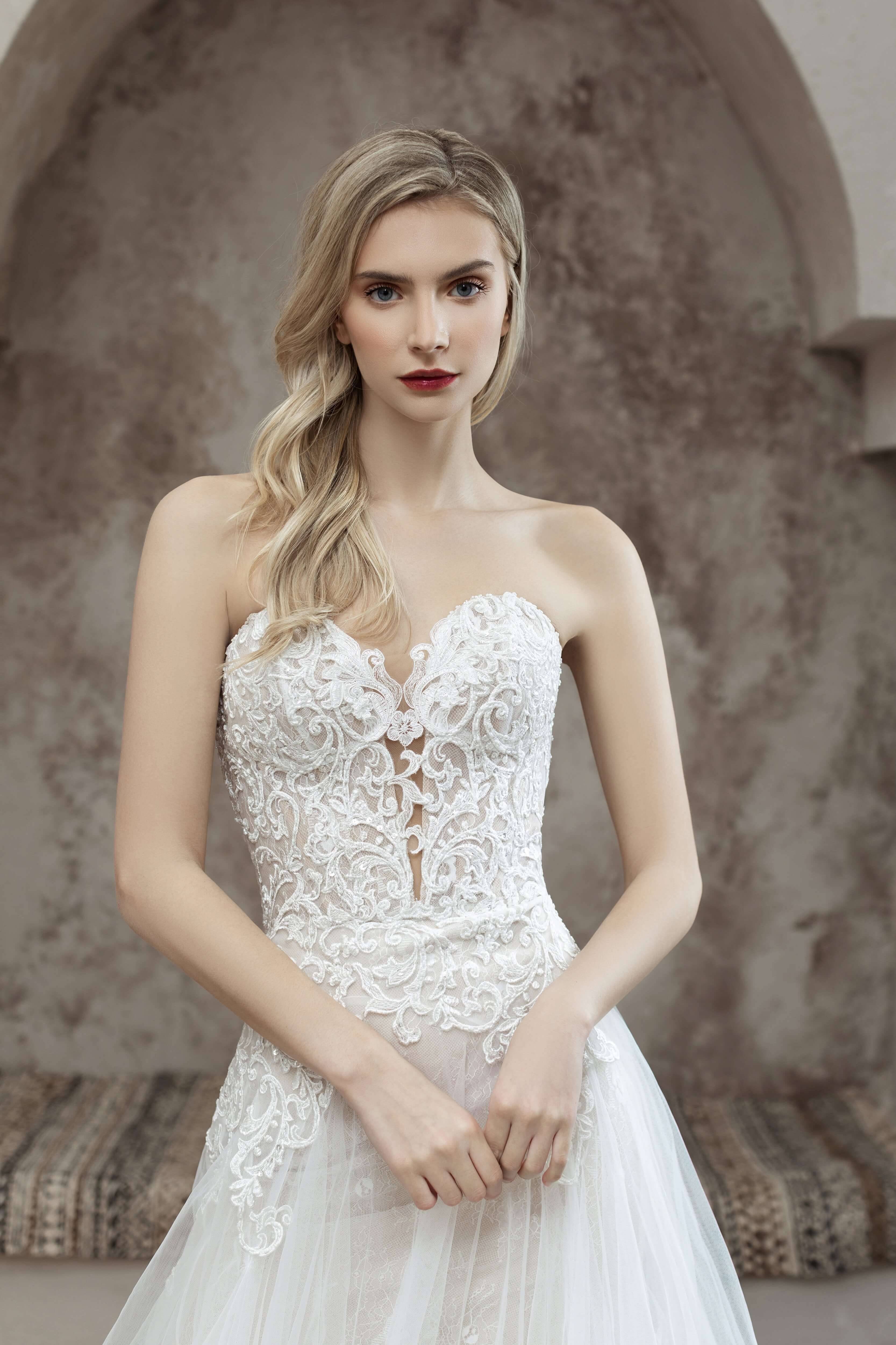 Magnolia Wedding Dress Magnolia White: Angelonia