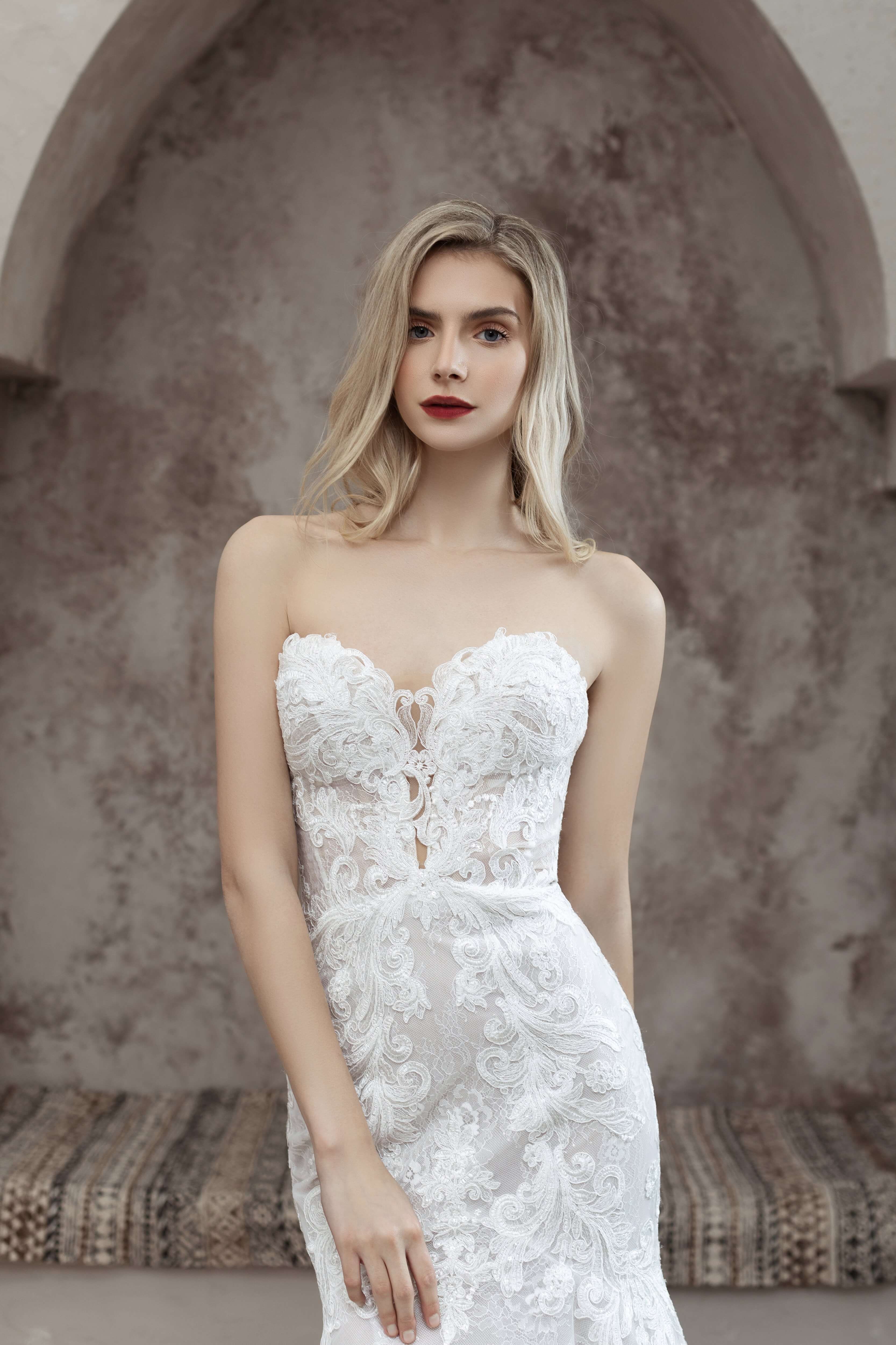 Magnolia Wedding Dress Magnolia White: Aubreita