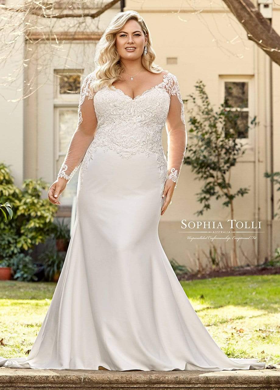 Sophia Tolli Wedding Dress Sophia Tolli: Y11943LS - Brooklyn