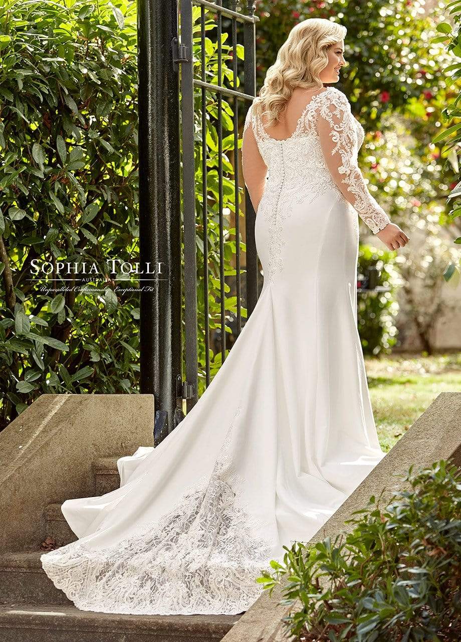 Sophia Tolli Wedding Dress Sophia Tolli: Y11943LS - Brooklyn