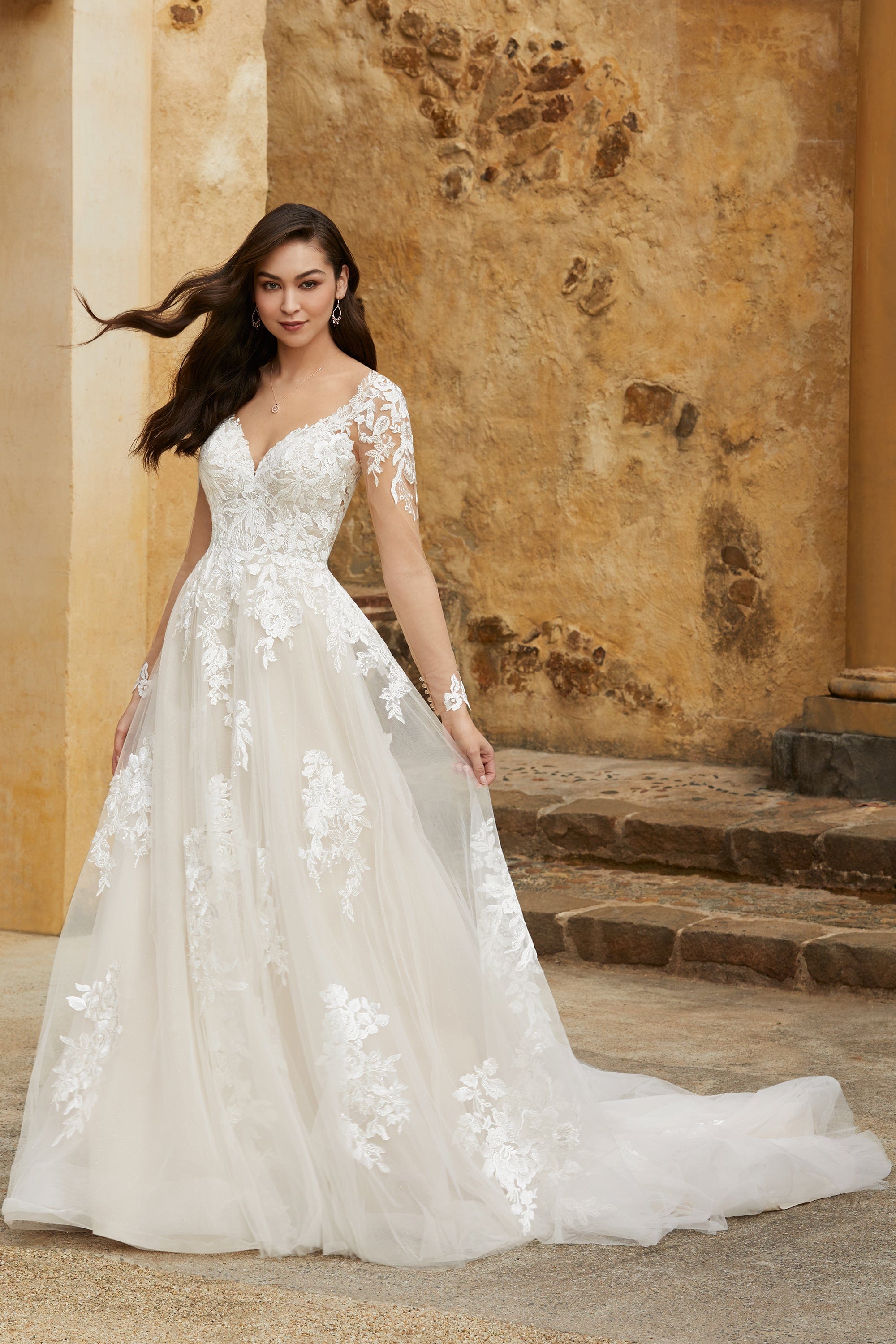 Sophia Tolli Y12235 Long Sleeve Lace Wedding Dress – Bridal